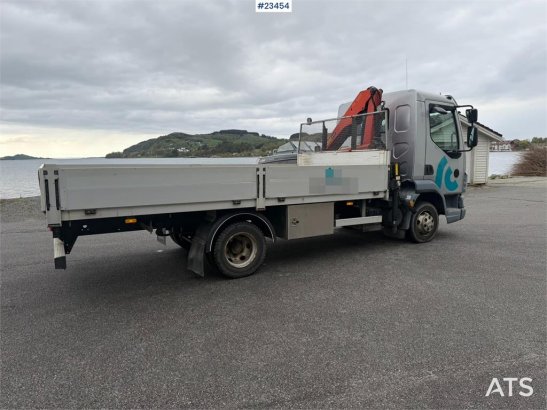 DAF 45.180 flatbed truck with low mileage and a PK4100 45.180 flatbed truck with low mileage and a PK4100 2007 2 image 25
