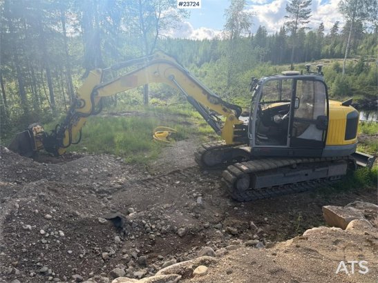 Wacker Neuson ET145 Excavator with Tiltrotator and Digging Bucke ET145 Excavator with Tiltrotator and Digging Bucke 2019 2...