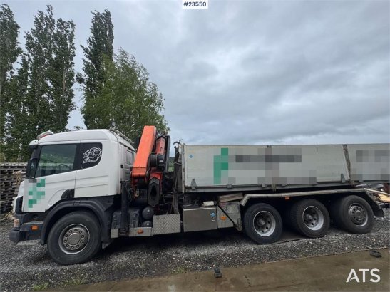 Scania P124 Tridem Hooklift & Crane Truck – Hooklift Cont P124 Tridem Hooklift & Crane Truck – Hooklift Cont 2004 2 Crane ...