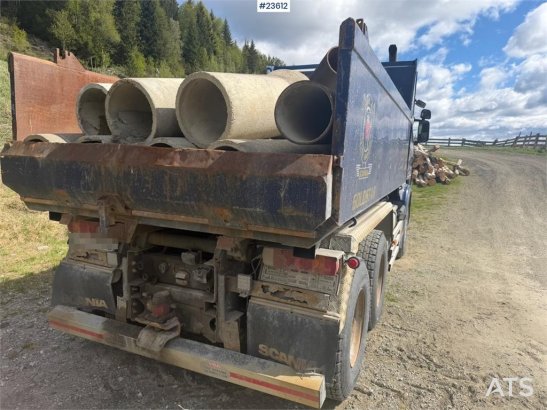 Scania R580 6x4 Snow Plow Equipped Tipper Truck – Steel S R580 6x4 Snow Plow Equipped Tipper Truck – Steel S 2005 2 Tipper...