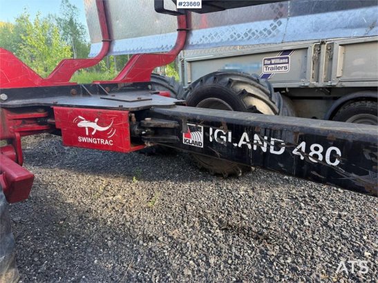 Igland 480 swingtrac timber trailer w/ Igland 56-85ss cra Igland 480 swingtrac timber trailer w/ Igland 56-85ss cra 2018 2...