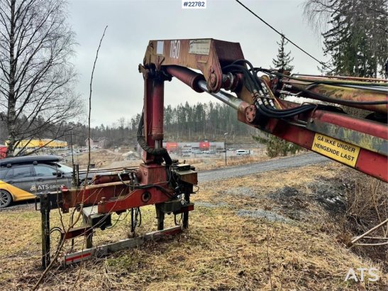 HMF 1150 crane with grab. HMF 1150 crane with grab. 1996 2 image 25