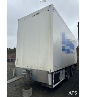 Schmitz Cargobull 2-axle box trailer with Carrier refrigeration unit Schmitz Cargobull 2-axle box trailer with Carrier ref...