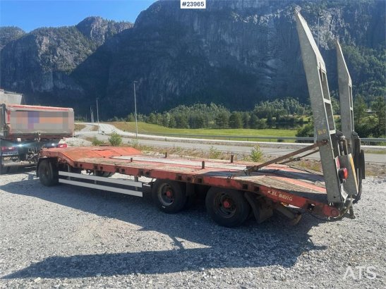 Kel-Berg Maskinslep with hydraulic ramps KEL-BERG Maskinslep with hydraulic ramps 2008 2 Lowloader trailers image 10