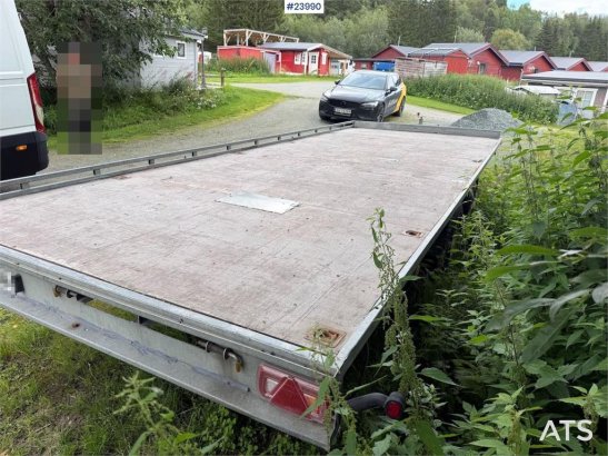 NIEWIADOW ATLAS trailer w/ drive bridges, stakes and coil st NIEWIADOW trailer w/ drive bridges, stakes and coil st 2017 2...