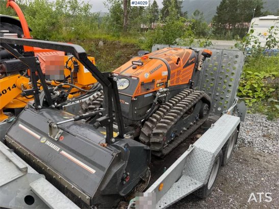 Energreen Robofifti crawler machine w/ brush crusher and pas Energreen Robofifti crawler machine w/ brush crusher and pas ...