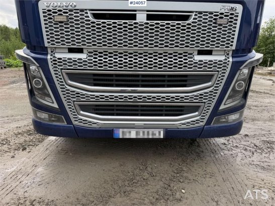 Volvo FH16 8x4 Tipper Truck with Asphalt Body and Stone 590 2018 2 image 10