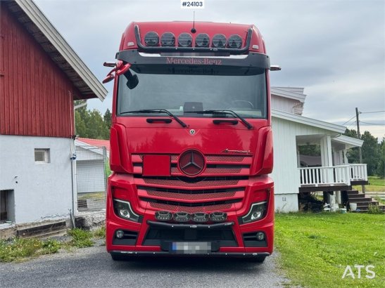 Mercedes-Benz Actros 2553LS 6x2 Tractor Unit – Hydraulics – Well Mercedes-Benz Actros 2553LS 6x2 Tractor Unit – Hydraulics...