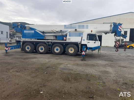 Tadano Faun FA 031 8x6 mobile crane 65 ton with jib and 12 ton Faun FA 031 8x6 mobile crane 65 ton with jib and 12 ton 200...