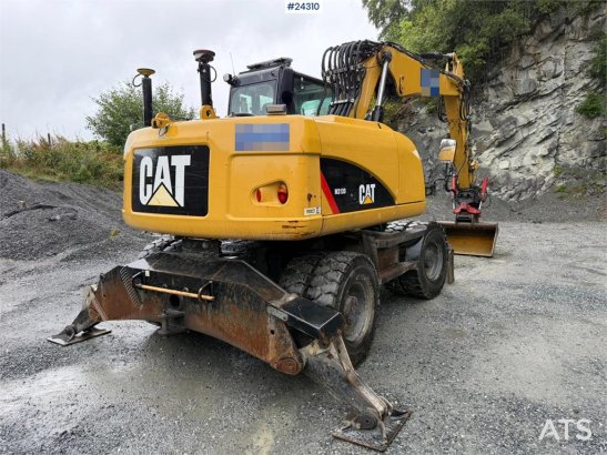 CAT M313 D wheeled excavator with Indexator tilt and S M313 D wheeled excavator with Indexator tilt and S 2013 2 Wheeled E...