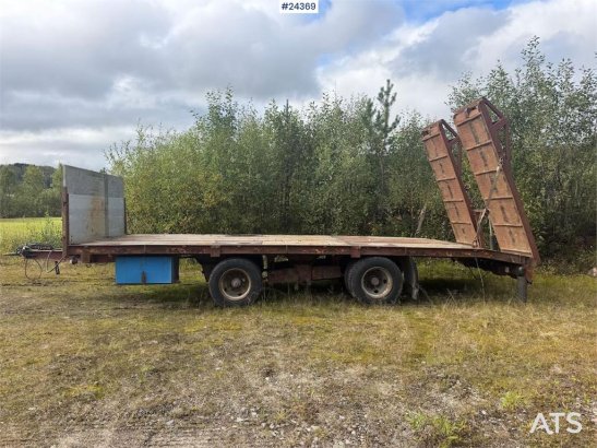 GMV LB 20 A 2 axle machine trailer w/ limbs GMV LB 20 A 2 axle machine trailer w/ limbs 1981 2 Lowloader trailers image 10