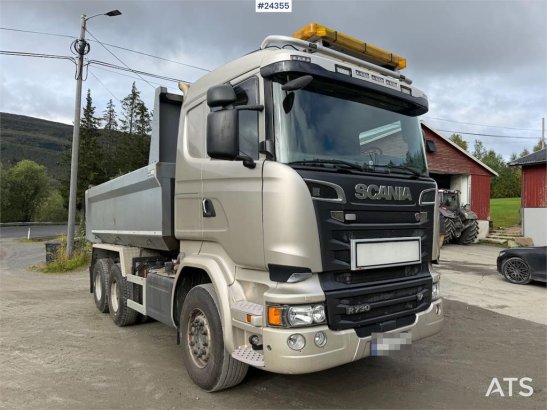 Scania R730 6x4 tipper truck w/ 2007 Istrail triple trail R730 6x4 tipper truck w/ 2007 Istrail triple trail 2016 2 Tipper...