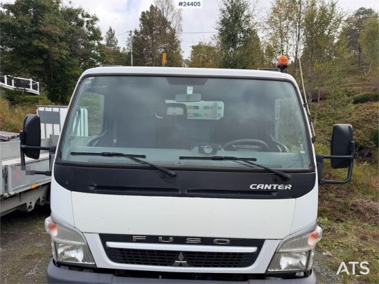 Mitsubishi Fuso 7C18 platform car w/ new AdBlue pump, Winch, Fuso 7C18 platform car w/ new AdBlue pump, Winch, 2012 2 imag...