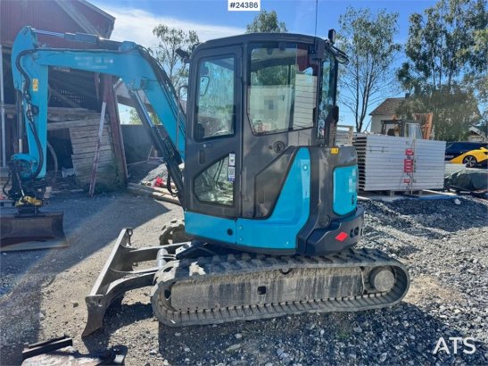 Airman AX55U-6A Mini Excavator with Rototilt, 3 Buckets, AX55U-6A Mini Excavator with Rototilt, 3 Buckets, 2017 2 image 55