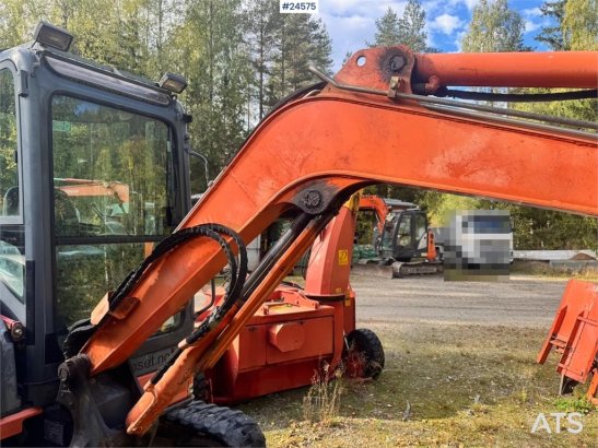Hitachi ZX35U-2 Mini Excavator with 3 Buckets – 1,870 Hour ZX35U-2 Mini Excavator with 3 Buckets – 1,870 Hour 2008 2 image 10