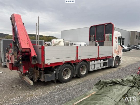 Scania R650 6x4 Crane truck – 23 tm HMF crane R650 6x4 Crane truck – 23 tm HMF crane 2018 2 Crane trucks image 10