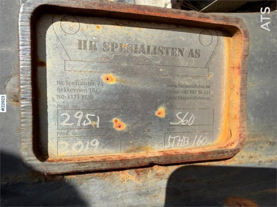 Komatsu JTHB160-1 Hydraulic Breaker w/S60 Attachment and C JTHB160-1 Hydraulic Breaker w/S60 Attachment and C 2017 2 image 10