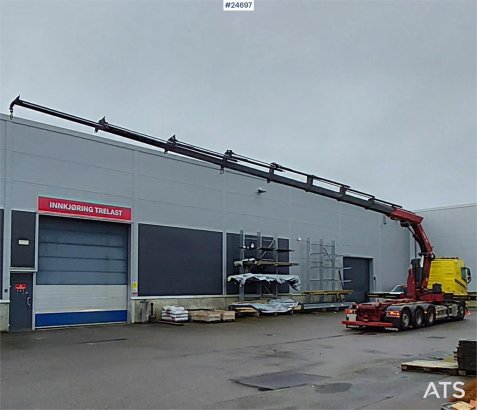 Volvo FH540 8x4 Tridem truck with 35 tm Hiab crane and 2 590 2022 2 Crane trucks image 10