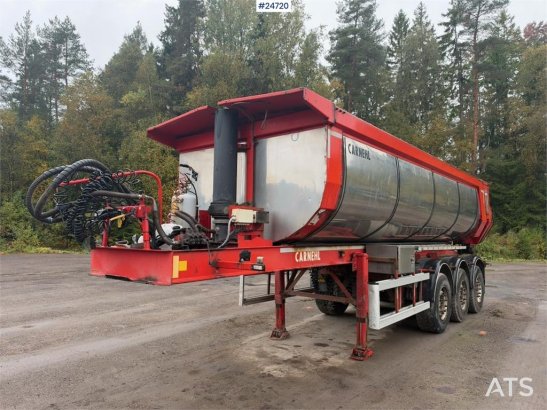 Carnehl Tipping Semi-Trailer with Air-Operated Cover Carnehl Tipping Semi-Trailer with Air-Operated Cover 2012 2 image 10
