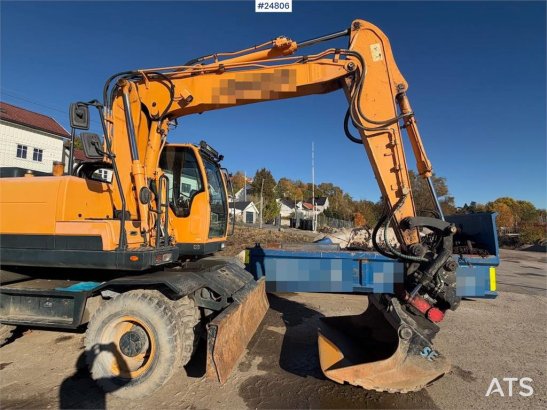 Hyundai Robex 140W-9A Wheeled excavator – tiltrotator and Robex 140W-9A Wheeled excavator – tiltrotator and 2015 2 Wheeled...