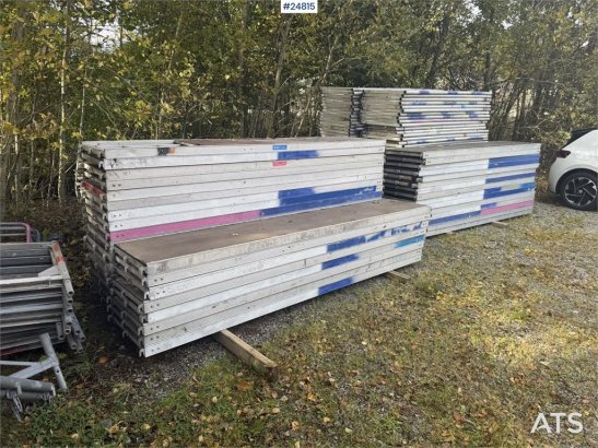 Plettac Assco Scaffolding with 88 frames, bracing, Plettac Assco Scaffolding with 88 frames, bracing, 2 image 25