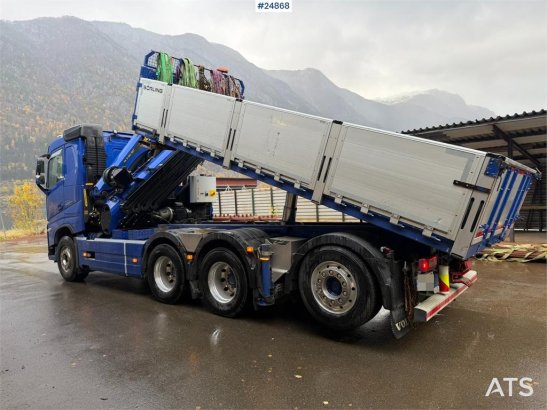 Volvo FH540 8x4 Tridem Crane Truck with Palfinger 37 tm 590 2022 2 Crane trucks image 25
