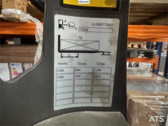 Atlet Tergo Electric Forklift Atlet Tergo Electric Forklift 2013 2 Forklift image 11