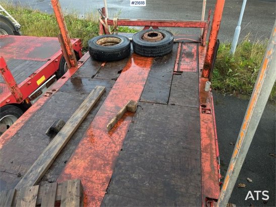 Vang DC 111 Ts 3 axle well trailer VANG DC 111 Ts 3 axle well trailer 1997 2 Lowloader semi-trailers image 11