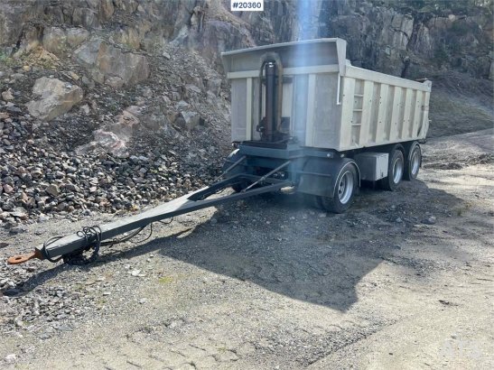 Maur car body 3 axle tow trailer Maur car body 3 axle tow trailer 1999 2 Dump trailers image 11