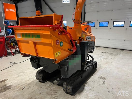 Jensen A540 spider wood chipper w/hydraulic raise and low Jensen A540 spider wood chipper w/hydraulic raise and low 2017 2...