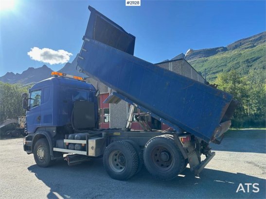 Scania R500 6x2 snow rigged tipper truck w/ plate and und R500 6x2 snow rigged tipper truck w/ plate and und 2006 2 Tipper...