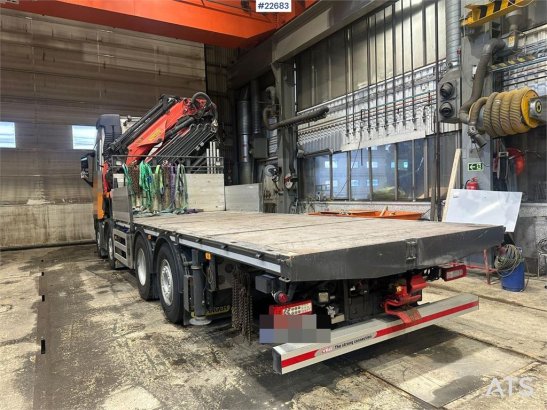 Volvo FH 500 8x2 crane with 78t/m Palfinger 78002 SH cra 3292 2018 2 Crane trucks image 41