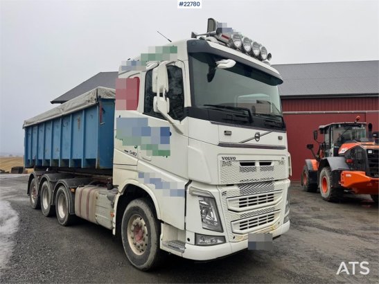 Volvo FH540 Tridem Hooklift Truck – Prepared for Crane H 3294 2015 2 image 41