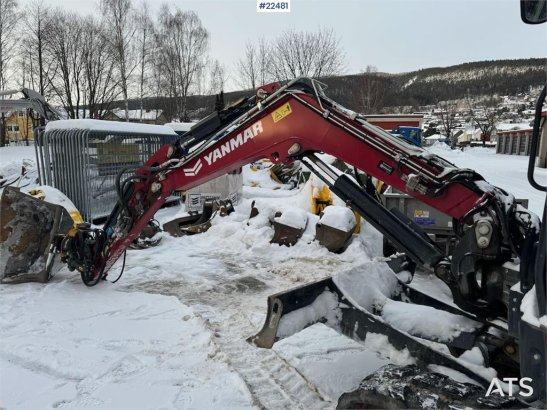 Yanmar Vio57-6B crawler excavator with tilt, grapple and 844 2022 2 Crawler Excavators image 26