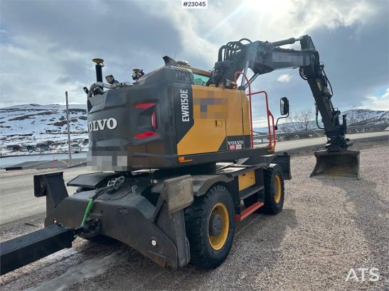 Volvo EWR150E wheeled excavator w/ GPS, trailer, 3 bucke EWR150E wheeled excavator w/ GPS, trailer, 3 bucke 2020 2 Wheeled...