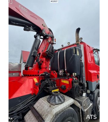 DAF CF85 8x4 crane truck with 66 t/m Fassi crane crane CF85 8x4 crane truck with 66 t/m Fassi crane crane 2013 2 Crane tru...