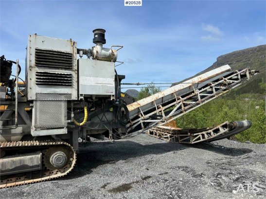 Haahjem ctc 110 crusher w/side conveyor and screen. WATCH Haahjem ctc 110 crusher w/side conveyor and screen. WATCH 1986 2...