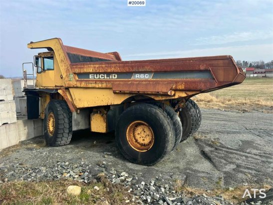 Euclid R60 Dump Truck Rep. object Euclid R60 Dump Truck Rep. object 1998 2 Dump Truck image 41