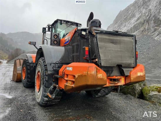 Hitachi zw370-6 wheel loader w/ scale, printer & bucket 10071 2018 2 Wheel Loaders image 20