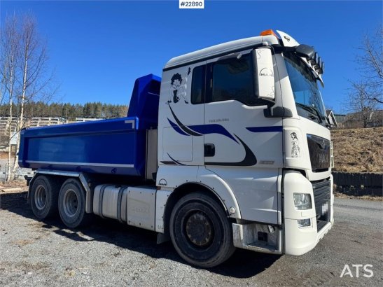 MAN TGX 26.580 6x4 tipper truck – low mileage WATCH VI TGX 26.580 6x4 tipper truck – low mileage WATCH VI 2017 2 Tipper tr...