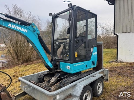 Airman AX19-6A mini excavator with 2 buckets and 2014 mac AX19-6A mini excavator with 2 buckets and 2014 mac 2018 2 image 41