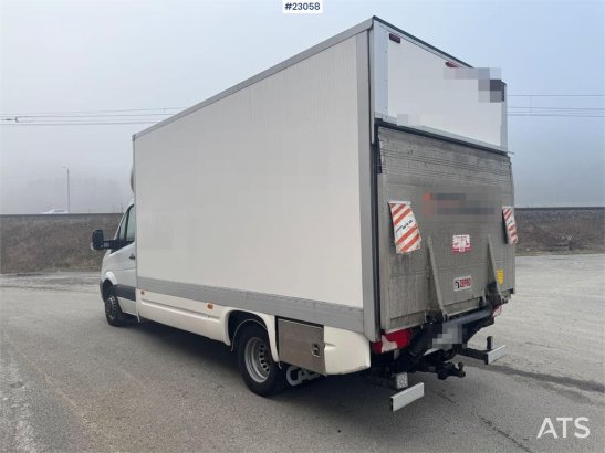 Mercedes-Benz Sprinter 5198 4x2 box truck with tail lift and sid Sprinter 5198 4x2 box truck with tail lift and sid 2016 2...