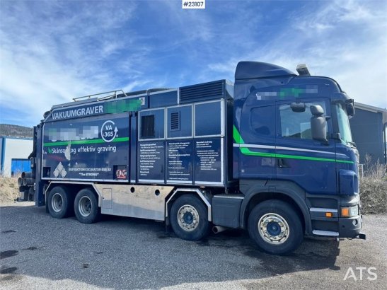 Scania R620 Vacuum Excavator – 43,000 m³ per hour – 245,0 R620 Vacuum Excavator – 43,000 m³ per hour – 245,0 2013 2 Crawle...