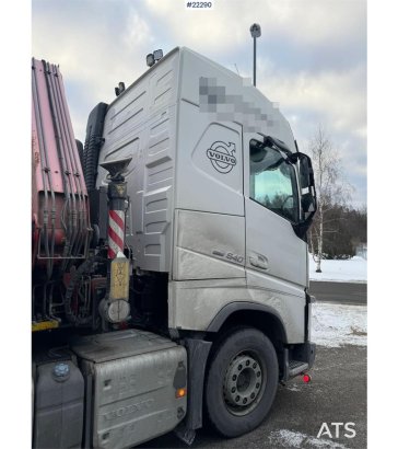 Volvo Fh540 Tridem crane truck w/ 31 t/m Fassi crane wit 3294 2017 2 Crane trucks image 101