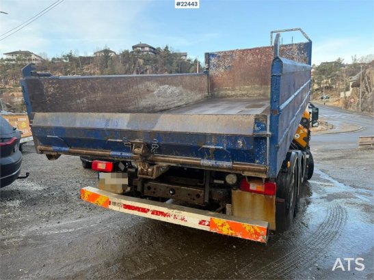 Volvo FM crane truck with a tipper and a 26.5 t/m Effer FM crane truck with a tipper and a 26.5 t/m Effer 2011 2 Crane tru...