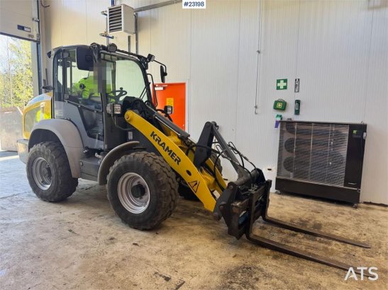 Kramer 5055E Wheel Loader with plow, pallet forks and 2 b Kramer 5055E Wheel Loader with plow, pallet forks and 2 b 2022 2...