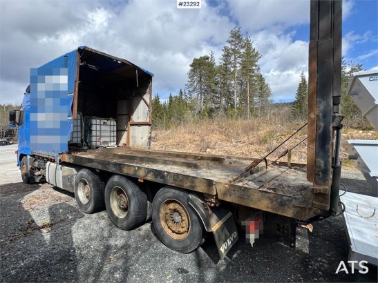 Volvo Fh16 Maskinflytt - flak med kjørebruer 590 2004 2 image 11