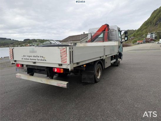DAF 45.180 flatbed truck with low mileage and a PK4100 45.180 flatbed truck with low mileage and a PK4100 2007 2 image 26