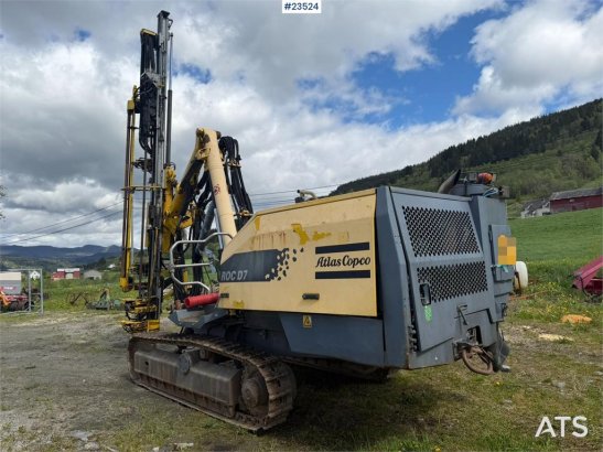 Atlas Copco D7-01 Drilling Rig with a 1832 hammer, meter count D7-01 Drilling Rig with a 1832 hammer, meter count 2004 2 i...