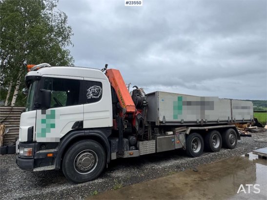 Scania P124 Tridem Hooklift & Crane Truck – Hooklift Cont P124 Tridem Hooklift & Crane Truck – Hooklift Cont 2004 2 Crane ...